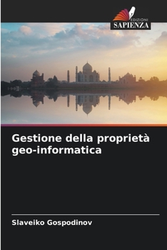 Paperback Gestione della proprietà geo-informatica [Italian] Book