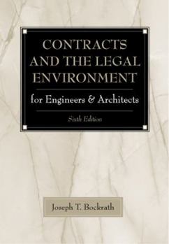 Hardcover Contracts and the Legal Environment for Engineers and Architects Book