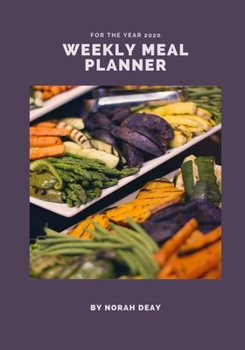 Weekly Meal Planner: 7 x 10/Weekly Meal Planner/ Plan Meals for your family/Weekly (2 years' worth) Shopping List