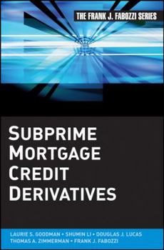Hardcover Subprime Mortgage Credit Derivatives Book