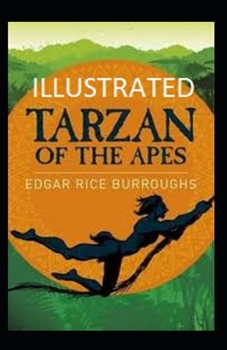 Paperback Tarzan of the Apes Illustrated Book