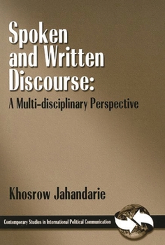 Paperback Spoken and Written Discourse: A Multi-Disciplinary Perspective Book