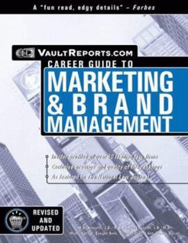 Paperback Vault Career Guide to Brand Management Book