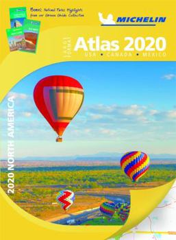 Paperback Michelin North America Large Format Atlas 2019 Book