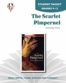 Paperback The Scarlet Pimpernel - Student Packet by Novel Units Book