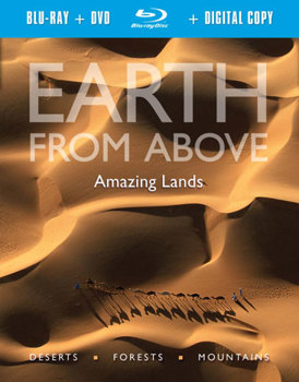 DVD Earth From Above: Amazing Lands Book
