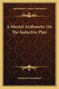 Paperback A Mental Arithmetic On The Inductive Plan Book