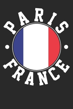 Paperback Notebook: Paris Ruled 6x9 120 Pages Book