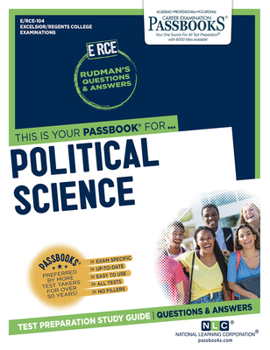 Paperback Political Science (Rce-104): Passbooks Study Guide Volume 104 Book