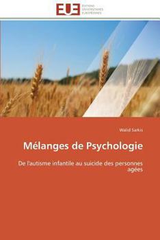 Paperback Mélanges de Psychologie [French] Book