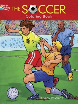 Paperback The Soccer Coloring Book