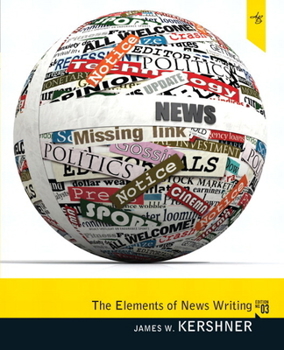 Paperback Elements of News Writing Book