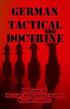 Paperback German Tactical Doctrine Book