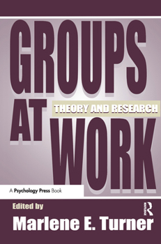 Paperback Groups at Work: Theory and Research Book