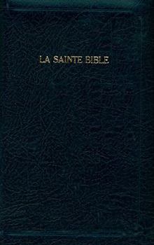 Hardcover French La Sainte Bible-FL-Louis Segond Compact Zipper [French] Book