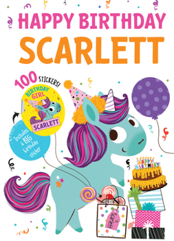 Hardcover Happy Birthday Scarlett Book