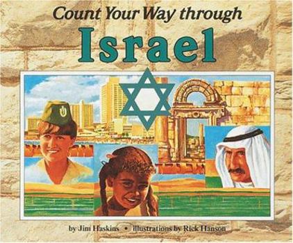 Library Binding Count Your Way Through Israel Book