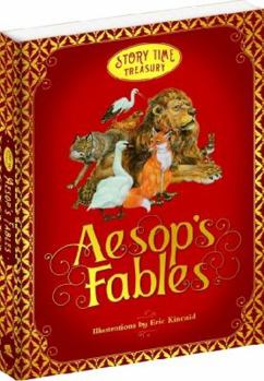 Hardcover Aesop's Fables (Storytime Treasury) Book