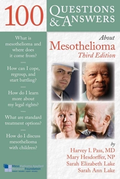 Paperback 100 Questions & Answers about Mesothelioma Book