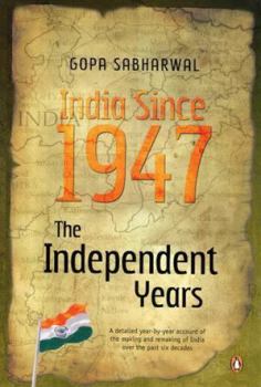 Paperback India Since 1947: The Indepenent Years Book