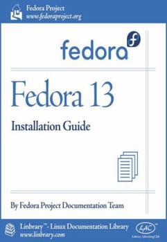 Paperback Fedora 13 Installation Guide Book