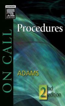 Paperback On Call Procedures: On Call Series Book