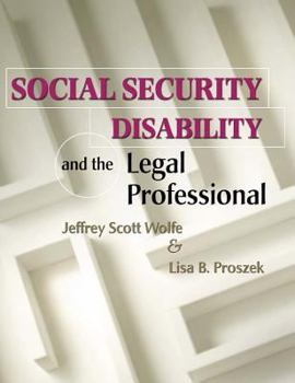 Social Security Disability and the Legal Professional (West Legal Studies)