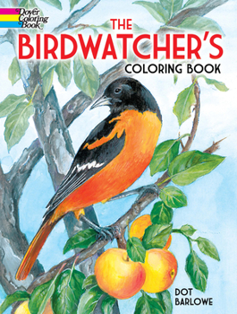 Paperback The Birdwatcher's Coloring Book
