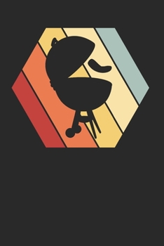 BBQ Notizbuch: BBQ Grillen Notizbuch für Liebhaber / Notizheft / Notizblock A5 (6x9in) Dotted Notebook / Punkteraster / 120 gepunktete Seiten (German Edition)