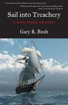 Paperback Sail into Treachery: A Jamie Sharpe Adventure Book