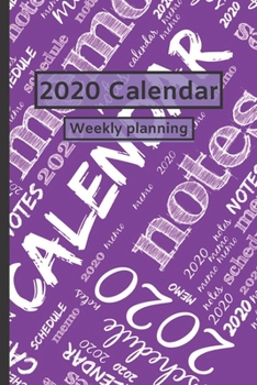 Paperback 2020 Calendar: Weekly planning Book