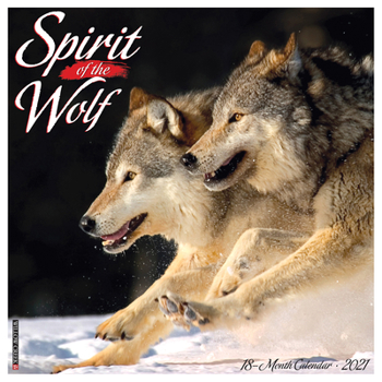 Calendar Spirit of the Wolf 2021 Wall Calendar Book