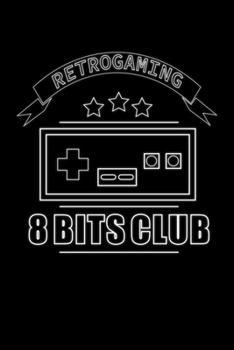 Paperback Notebook: Retro Gaming 8Bit Console Vintage Classik Gift 120 Pages, 6X9 Inches, Graph Paper Book