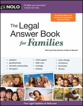 Paperback The Legal Answer Book for Families Book