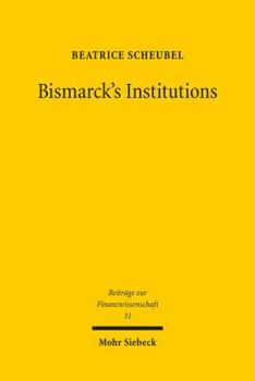 Paperback Bismarck's Institutions Book