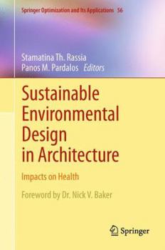 Paperback Sustainable Environmental Design in Architecture: Impacts on Health Book