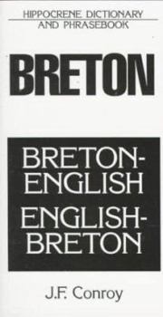 Paperback Breton-English/English-Breton: Dictionary and Phrasebook Book