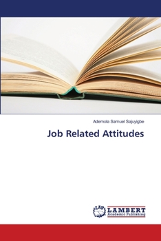 Paperback Job Related Attitudes Book