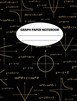 Paperback Graph Paper Notebook: Large Size 8.5'' x 11'' Book