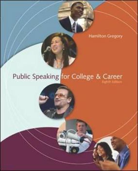 Paperback Public Speaking for College & Career [With Speechmate CD-ROM Version 4.0 and Audio CD Set] Book