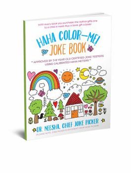 Paperback HaHa Color-Me! Joke Book (Ages 3-8): It's a Joke Book! It's a Coloring Book! Book