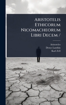 Hardcover Aristotelis Ethicorum Nicomacheorum Libri Decem / [Latin] Book