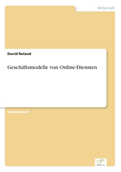Paperback Geschäftsmodelle von Online-Diensten [German] Book