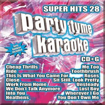 Music - CD Party Tyme Karaoke - Super Hits 28 (16-song CD+G) Book