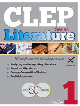 Paperback CLEP Literature Series 2017 Book
