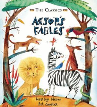 Hardcover Aesop's Fables Book