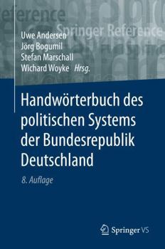 Hardcover Handwörterbuch Des Politischen Systems Der Bundesrepublik Deutschland [German] Book