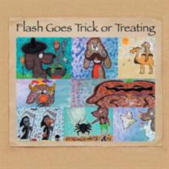 Paperback Flash Goes Trick or Treating Book