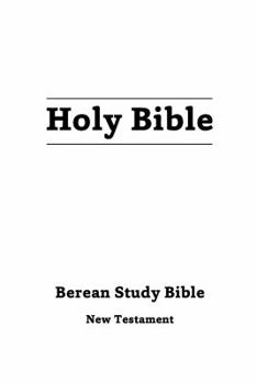 Paperback The Holy Bible, Berean Study Bible, BSB, New Testament Book