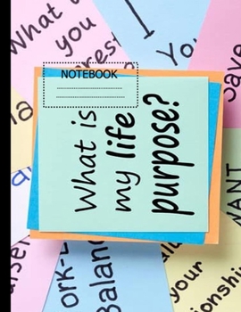 what is my life purpose: notebook college ruled 8.5 x 11, Wave Smart Notebook Religion & Spirituality Romance Science & Math Science Fiction & Fantasy Self-Help Sports & Outdoors